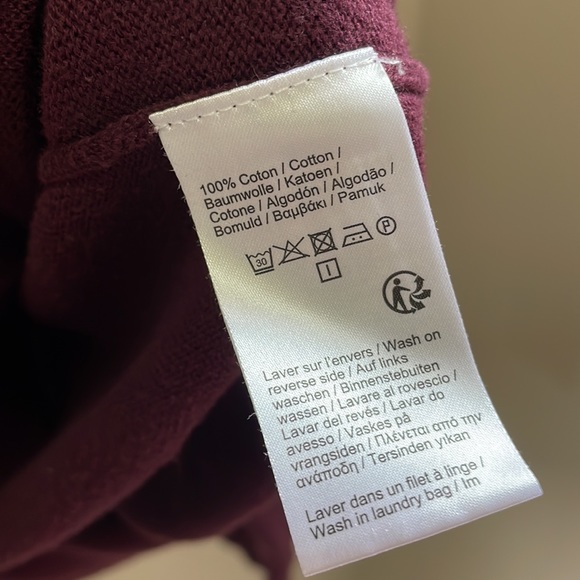 Lacsote - Argyle Style Sweater - Red / Navy - XL - Picture 6 of 13